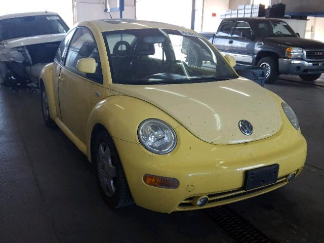 3VWCF21C6YM424482 - 2000 VOLKSWAGEN NEW BEETLE ყვითელი ფოტო 1
