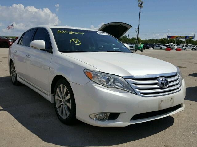 4T1BK3DB4BU387207 - 2011 TOYOTA AVALON BAS WHITE photo 1