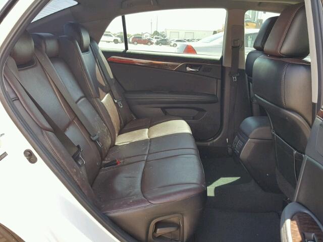 4T1BK3DB4BU387207 - 2011 TOYOTA AVALON BAS WHITE photo 6