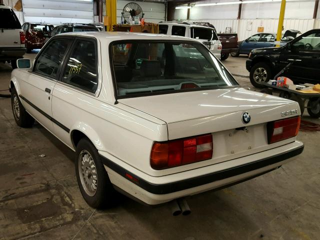 WBAAA2311MEC53175 - 1991 BMW 325 I AUTO WHITE photo 3