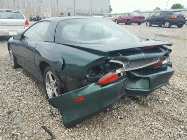 2G1FP22P8T2107269 - 1996 CHEVROLET CAMARO Z28 GREEN photo 3