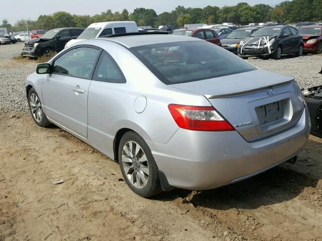 2HGFG11809H510276 - 2009 HONDA CIVIC GRAY photo 3