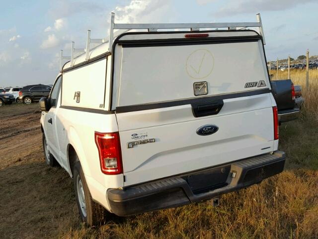 1FTMF1C82GKF88327 - 2016 FORD F150 WHITE photo 3