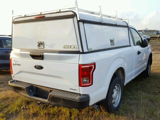 1FTMF1C82GKF88327 - 2016 FORD F150 WHITE photo 4