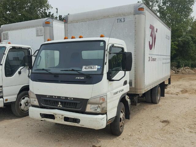 JL6AAG1S08K011761 - 2008 MITSUBISHI FUSO TRUCK OF FE 83D WHITE photo 2