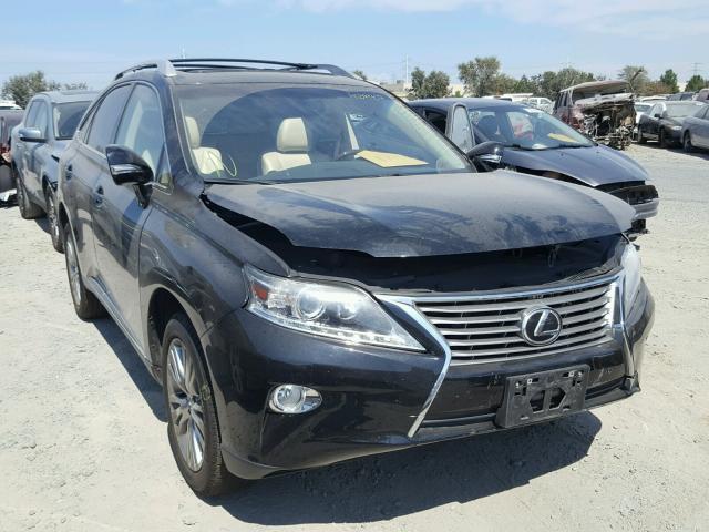 JTJZK1BA3D2008422 - 2013 LEXUS RX 350 BLACK photo 1