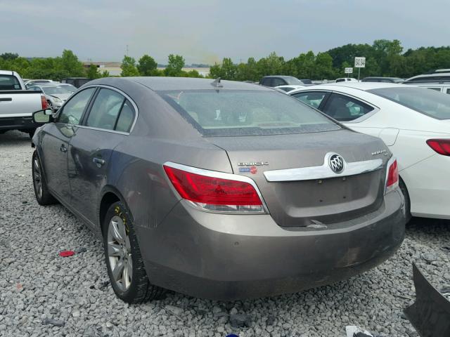 1G4GC5ED1BF226963 - 2011 BUICK LACROSSE C BROWN photo 3