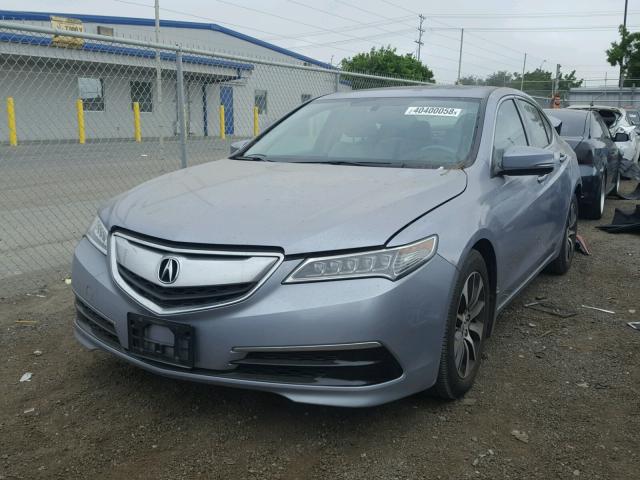 19UUB1F32FA008480 - 2015 ACURA TLX BLUE photo 2