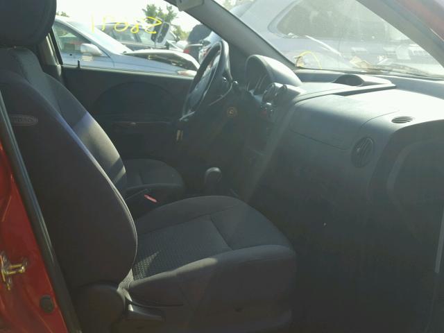 KL1TD66607B717276 - 2007 CHEVROLET AVEO BASE Կարմիր լուսանկար 5