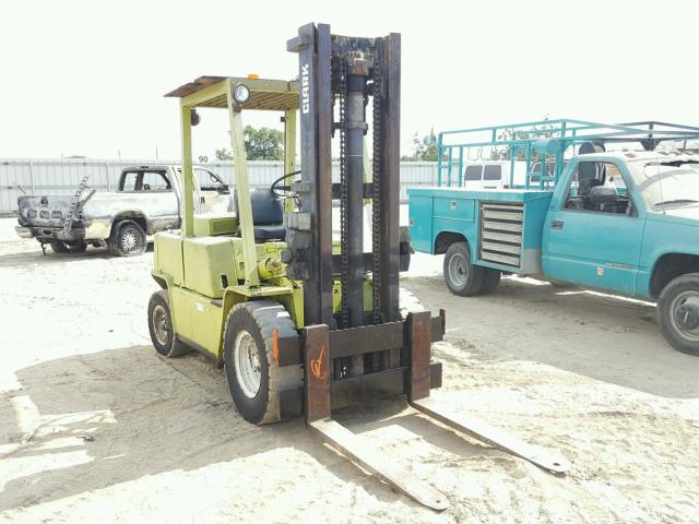 Y6850044245 - 1990 CLARK FORKLIFT FORKLIFT Жасыл фото 1