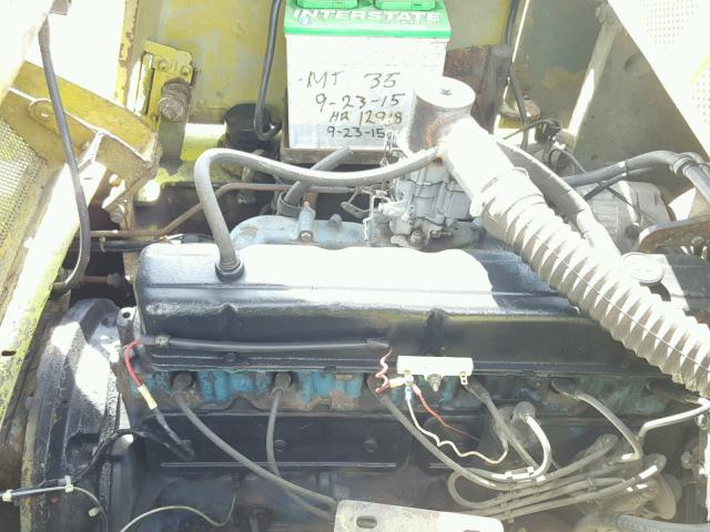 Y6850044245 - 1990 CLARK FORKLIFT FORKLIFT Жасыл фото 7