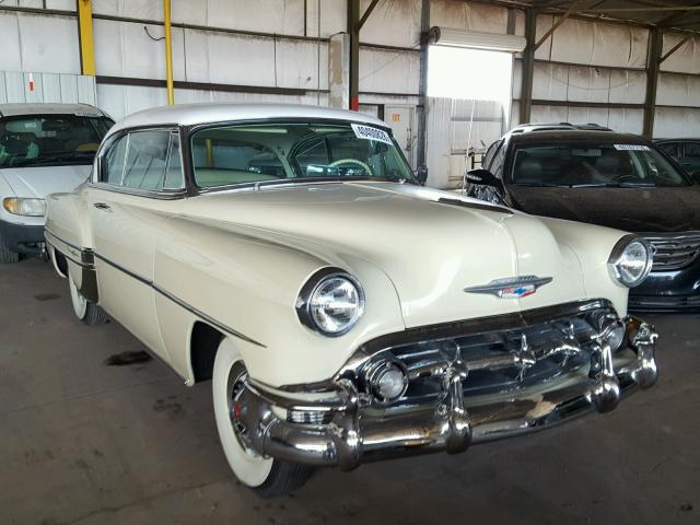 C53K103024 - 1953 CHEVROLET BEL AIR CREAM photo 1