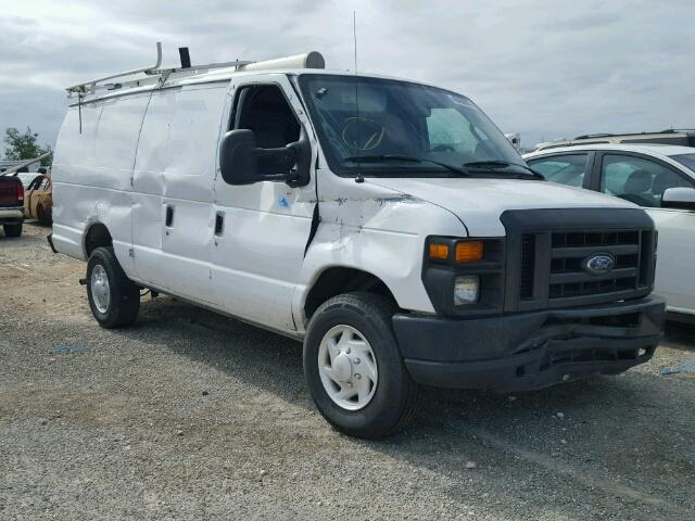 1FTNS24W78DB00286 - 2008 FORD ECONOLINE WHITE photo 1