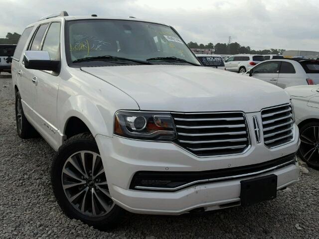 5LMJJ2HT3HEL03129 - 2017 LINCOLN NAVIGATOR Biały zdjęcie 1