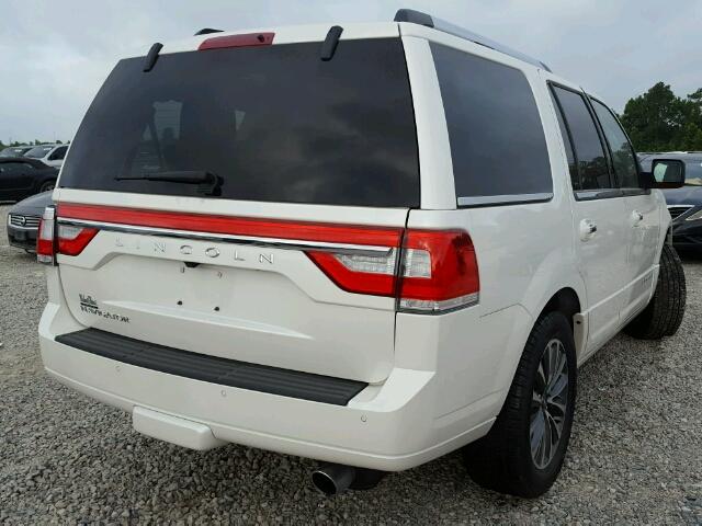 5LMJJ2HT3HEL03129 - 2017 LINCOLN NAVIGATOR Biały zdjęcie 4