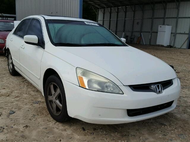 1HGCM56855A078417 - 2005 HONDA ACCORD EX WHITE photo 1