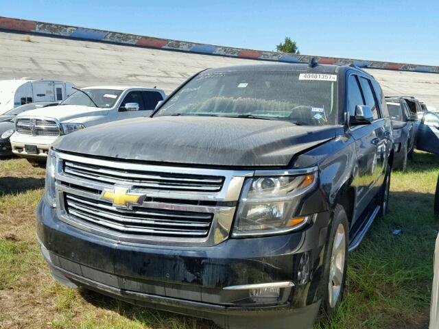 1GNSCCKCXFR606135 - 2015 CHEVROLET TAHOE BLACK photo 2