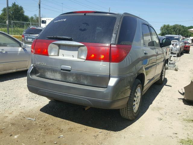 3G5DA03E44S558610 - 2004 BUICK RENDEZVOUS SILVER photo 4