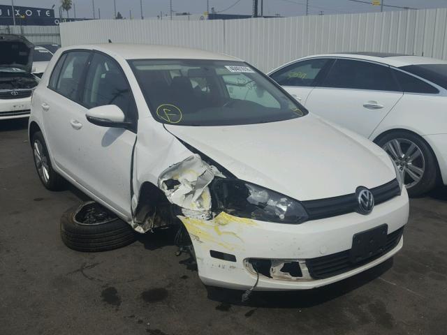 WVWNM7AJ2DW040190 - 2013 VOLKSWAGEN GOLF WHITE photo 1