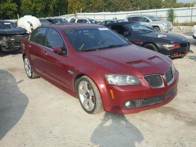 6G2EC57Y49L202137 - 2009 PONTIAC G8 GT BURGUNDY photo 1