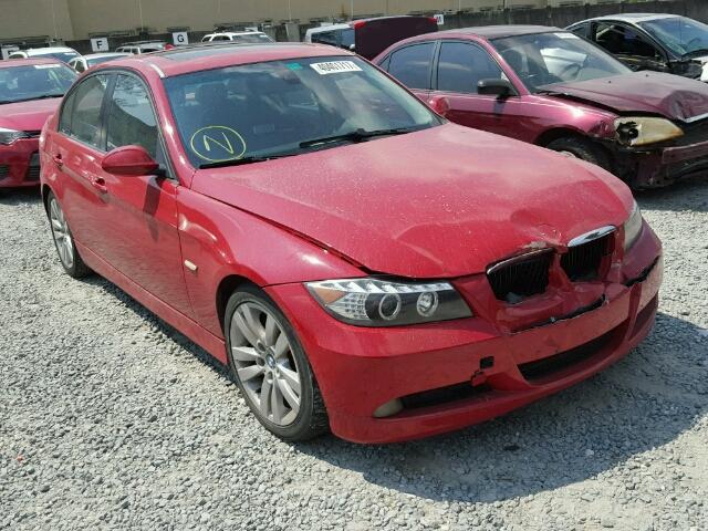 WBAVB13526PT23881 - 2006 BMW 325 RED photo 1