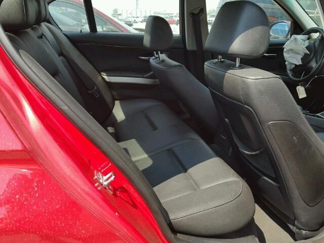 WBAVB13526PT23881 - 2006 BMW 325 RED photo 6
