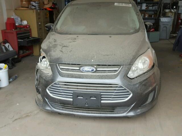 1FADP5AUXGL101413 - 2016 FORD C-MAX SE GRAY photo 9