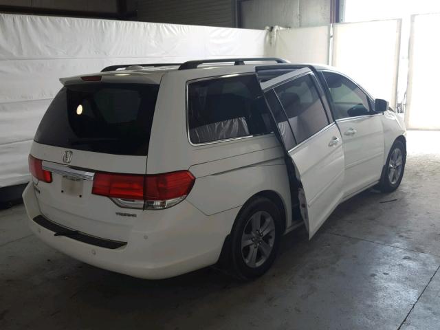 5FNRL38978B006488 - 2008 HONDA ODYSSEY TO WHITE photo 4