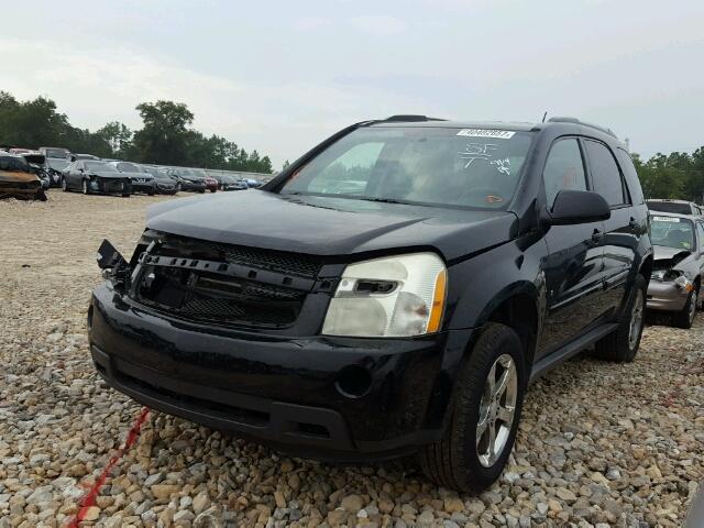 2CNDL63F276104692 - 2007 CHEVROLET EQUINOX BLACK photo 2