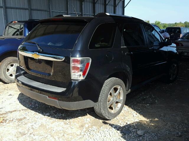 2CNDL63F276104692 - 2007 CHEVROLET EQUINOX BLACK photo 4