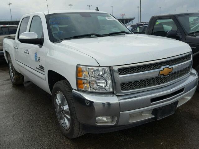 3GCPCSE06DG174960 - 2013 CHEVROLET SILVERADO WHITE photo 1