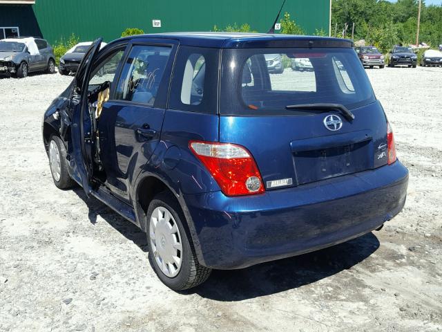 JTKKT624265020595 - 2006 TOYOTA SCION XA ლურჯი ფოტო 3