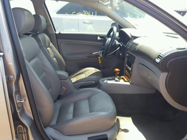 WVWTH63B22P070163 - 2002 VOLKSWAGEN PASSAT GLX 银色 照片 5