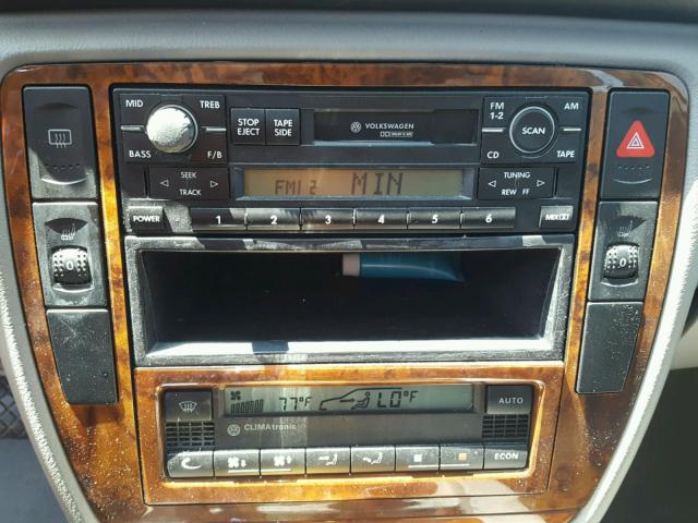 WVWTH63B22P070163 - 2002 VOLKSWAGEN PASSAT GLX 银色 照片 9