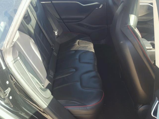 5YJSA1CP2DFP05698 - 2013 TESLA MODEL S BLACK photo 6