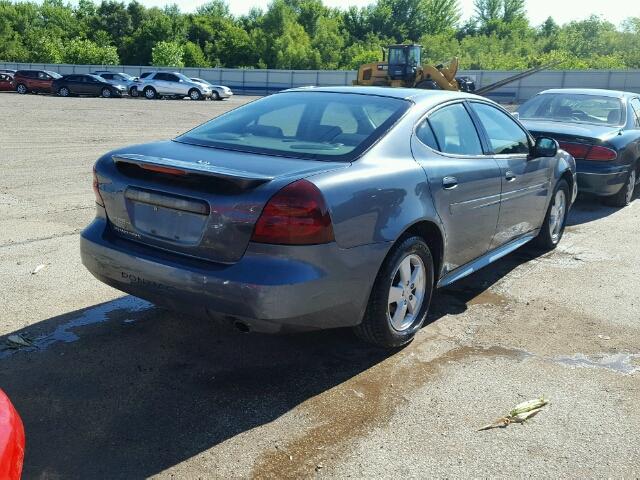 2G2WP552571145678 - 2007 PONTIAC GRAND PRIX BLUE photo 4