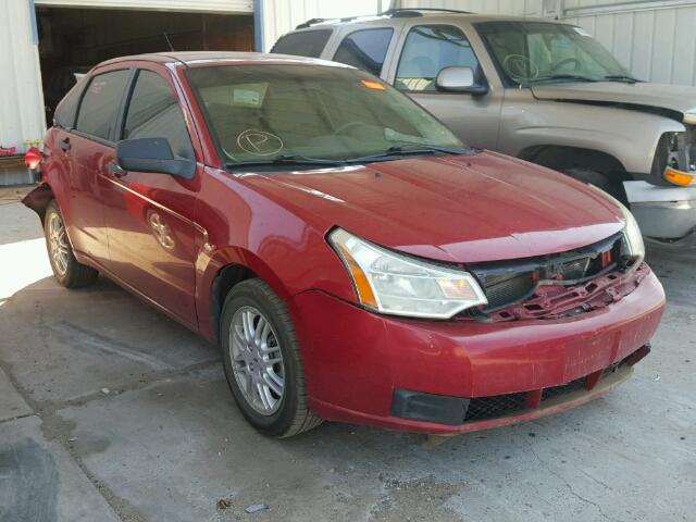 1FAHP3FNXAW291548 - 2010 FORD FOCUS SE RED photo 1