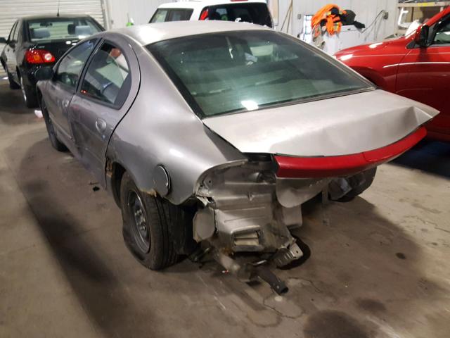 2B3HD46R4XH669738 - 1999 DODGE INTREPID GRAY photo 3