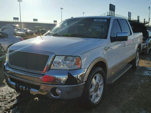 1FTPW12V88KE36266 - 2008 FORD F150 WHITE photo 2