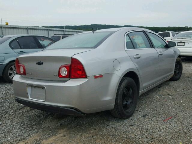 1G1ZG57B88F211357 - 2008 CHEVROLET MALIBU LS SILVER photo 4