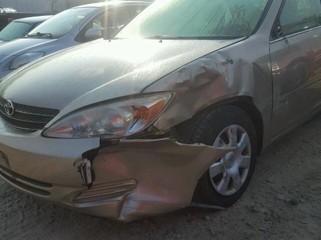 4T1BE32KX3U248856 - 2003 TOYOTA CAMRY LE BLACK photo 9