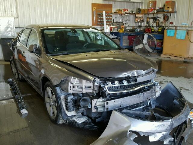 1G1ZC5E00CF288357 - 2012 CHEVROLET MALIBU ნაცრისფერი ფოტო 1