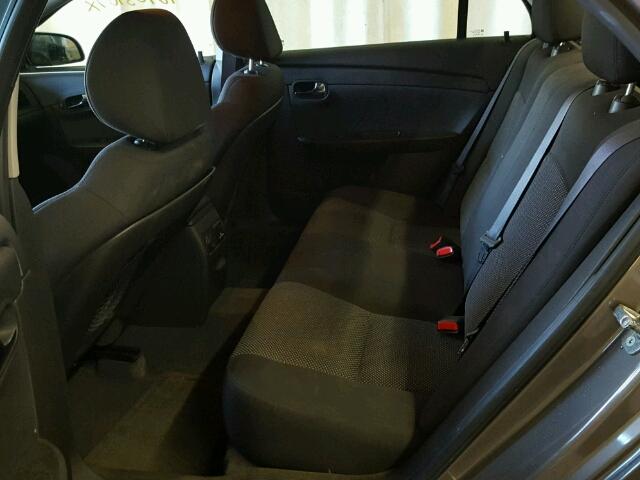 1G1ZC5E00CF288357 - 2012 CHEVROLET MALIBU ნაცრისფერი ფოტო 6