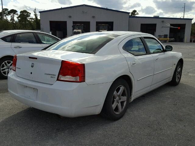 2B3CA3CV6AH259156 - 2010 DODGE CHARGER SX WHITE photo 4