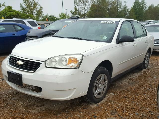 1G1ZS58F38F139516 - 2008 CHEVROLET MALIBU LS თეთრი ფოტო 2