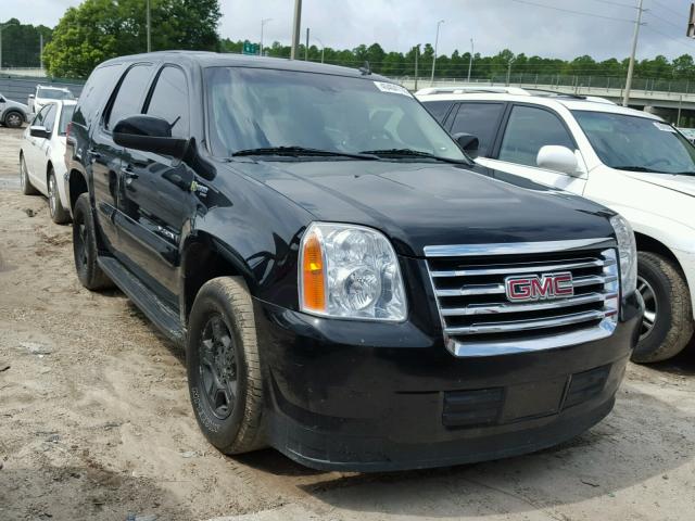 1GKFC13548R210871 - 2008 GMC YUKON HYBR BLACK photo 1