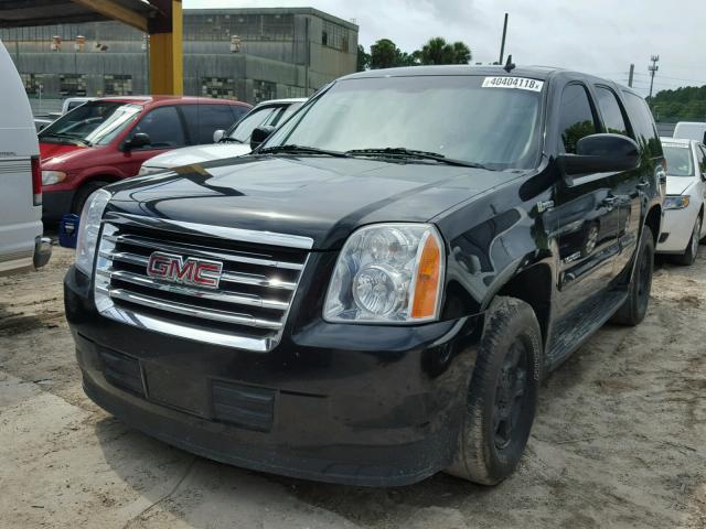 1GKFC13548R210871 - 2008 GMC YUKON HYBR BLACK photo 2