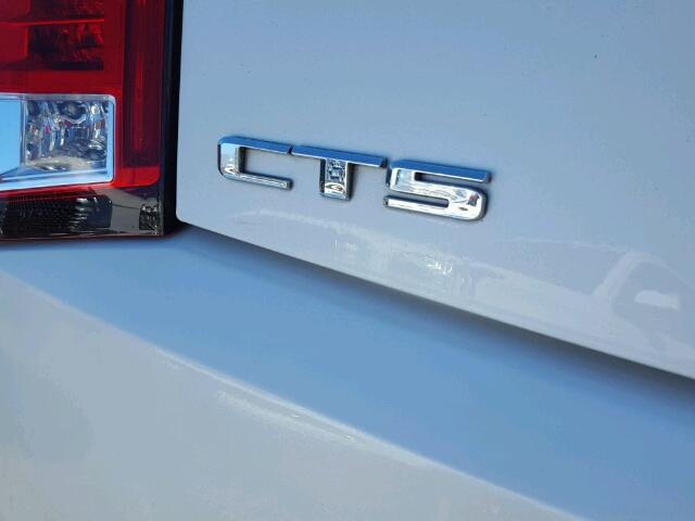 1G6DP1E37C0143721 - 2012 CADILLAC CTS PREMIU WHITE photo 9