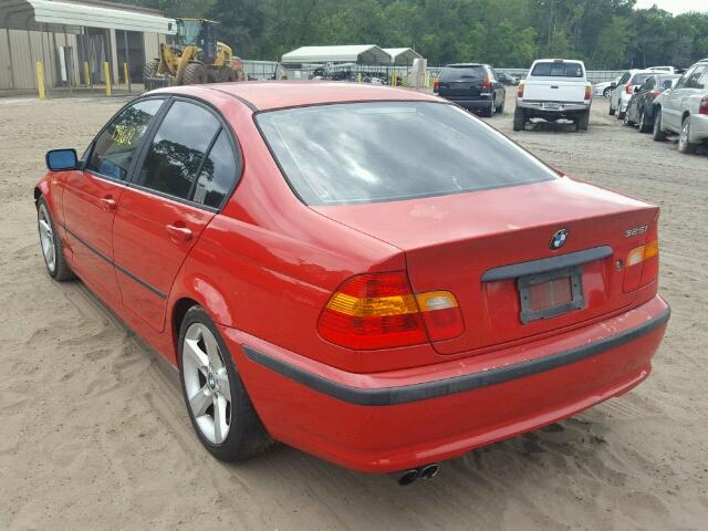 WBAAZ33444KP84474 - 2004 BMW 325 IS SUL RED photo 3