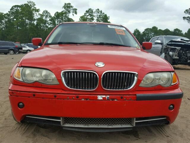 WBAAZ33444KP84474 - 2004 BMW 325 IS SUL RED photo 9